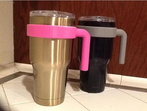 handle 30 ounce mug kitchen & dining 3d print model - Mito3D
