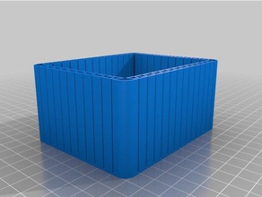 meu personalizada caixa de papelão corrugado organização personalizado 3d print model - Mito3D