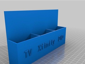 3 clickers containers customized 3d print model - Mito3D
