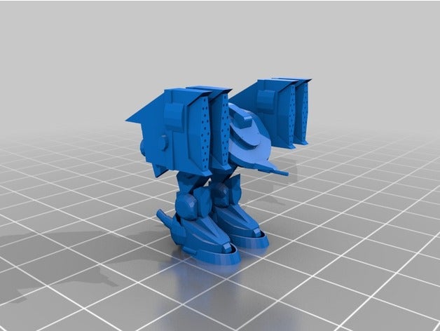 macross ii falange jogos destroid mecha robotech 3D print model - Mito3D