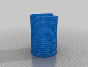 il mio personaggio personalizzato torre generatore matematica arte su misura 3d print model - Mito3D