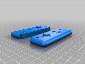 nintendo interruptor de controladores jogos vídeo 3d print model - Mito3D
