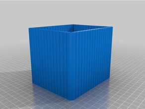 meu personalizada caixa de papelão corrugado organização personalizado 3d print model - Mito3D