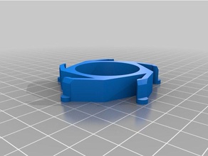 my customized spool hub adapter diam 325 55 height 10 arms 5 3d printer parts 3d print model - Mito3D
