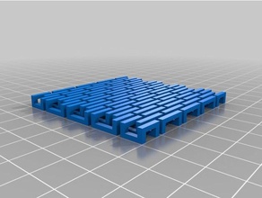 kolay baskı basit kumaş örgü aksesuarlar posta zinciri chainmail özelleştirilmiş link bağlantı bağlantılar bağlama tezgah döngü döngüler desen yüzük yumuşak örgüleri dokuma 3d print model - Mito3D