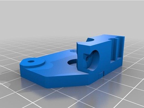 wanhao i3 21 & micro swiss ninja flex drive plate 3d printer parts extruder flexible filament ninjaflex tensioner duplicator 3d print model - Mito3D