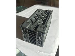 28mm sci-fi shipping container buildings & structures infinity warhammer40k warhammer 40k 3d print model - Mito3D