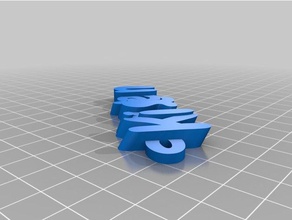 kirtsen organization customized 3d print model - Mito3D