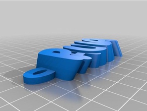 de paula organização personalizado 3d print model - Mito3D