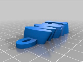 meri organização personalizado 3d print model - Mito3D