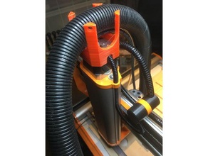 ouvrir scad stepcraft tube de câbles et soutien les machines-outils 3d print model - Mito3D