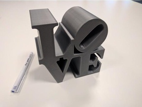 love sculpture Skulpturen 3d print model - Mito3D