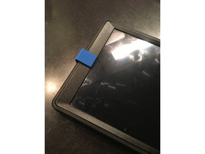 ipad-front-Kamera-Abdeckung tablet ipad Privatsphäre decken 3d print model - Mito3D