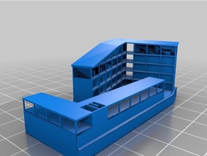 milano sozialen Wohnungsbau - Struktur-design 3d print model - Mito3D