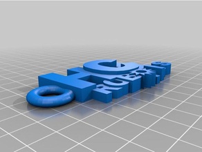 hca robotics keychain 3d printing 3d print model - Mito3D