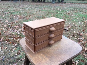 vanessa's chest drawers organization 3d print model - Mito3D