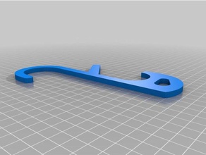 laundry room sink hook household customized 3d print model - Mito3D