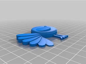 Runde Vogel - Zubehör kundengebundene 3d print model - Mito3D
