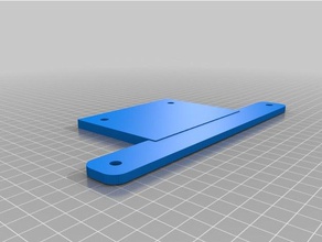 license plate bracket 3d printing 3d print model - Mito3D