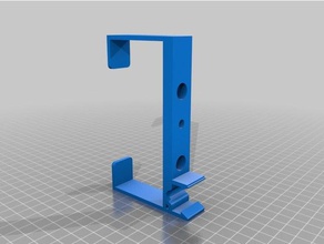 staffa fissaggio alimentatore Impresora 3d de las piezas mendelmax 15 fuente alimentación montaje 3d print model - Mito3D