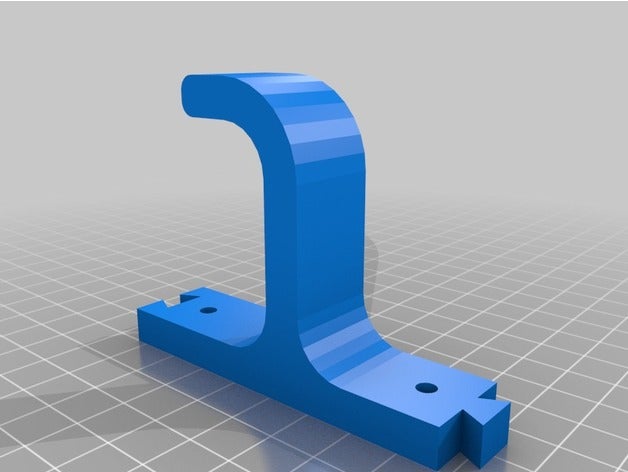 fishing rod support soporte para ca organization pescar soportes 3D print model - Mito3D