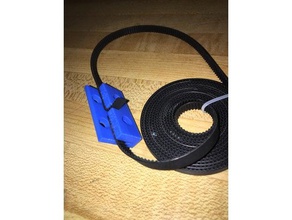 anet a8 y axis belt holder fiberglass belts clamping 3d printer parts upgrade prusa i3 3d print model - Mito3D
