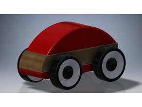 ikea lillabo car toys & games 3d print model - Mito3D