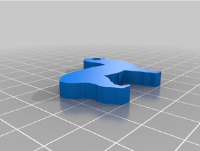 llama llavero La impresión en 3d lindo llaveros 3d print model - Mito3D