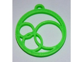 circular brincos legal dailyearring dailyearrings diário brinco 3d print model - Mito3D