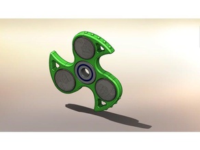 nickle spinner fidget gadgets 608 toy nickel 3d print model - Mito3D