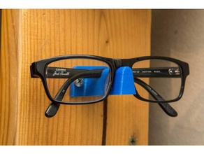 duvara monte gözlük standı aksesuarlar takma montaj braketi sistemi sistemleri duruyor 3d print model - Mito3D