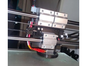 anet a8 simple x-belt tensioner 3d printer parts x belt 3d print model - Mito3D