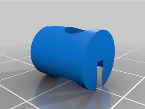 ıkea çapraz dübel m5 somun yedek parça iplik 3d print model - Mito3D
