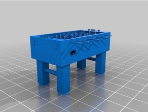 baby-foot L'impression 3d pinball un flipper 3d print model - Mito3D