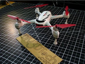 hubsan x4 h502e h502s drone gambe r c i veicoli 502 h502 quadcopter carrello di atterraggio 3d print model - Mito3D
