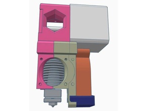 prusa i3 mk2 extruder-Abdeckung w zusätzlicher Freiraum 3d-Drucker Teile Silikon-Socken 3d print model - Mito3D