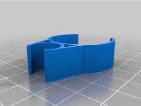 earlex hose holder parts clamp 3d print model - Mito3D