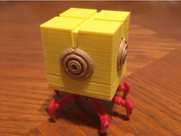 code lyoko xana blok evrim şekil model canavar 3D print model - Mito3D