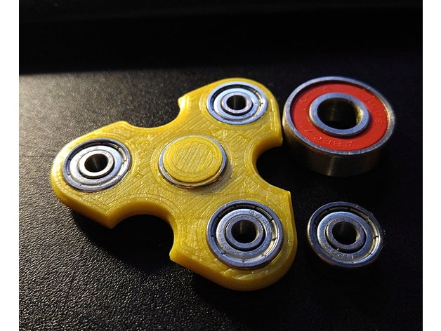 mini ninja spinner 624z taşıyan oyuncaklar ve oyunlar fidget 3D print model - Mito3D