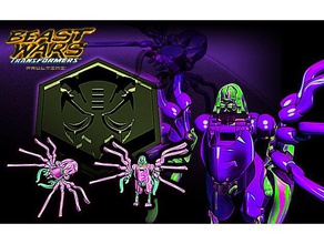 les transformateurs kit de tarentules - predacon jouets & accessoires jeux beast wars decepticon decepticons l'araignée la tarentule des jouet transformers 3d print model - Mito3D