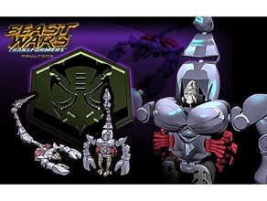 transformers kit scorponok - predacon toy & game accessories beast wars decepticon decepticons scorpion toys 3d print model - Mito3D