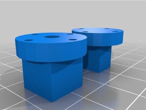 vierkant kupplung 3d printing 3d print model - Mito3D