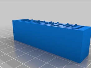 semplice armadietto mobilia di modello vendita al dettaglio 3d print model - Mito3D