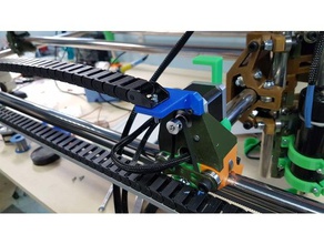 cablechain Halter stepmotor uns, dh 3d-Drucker Teile mpcnc 3d print model - Mito3D