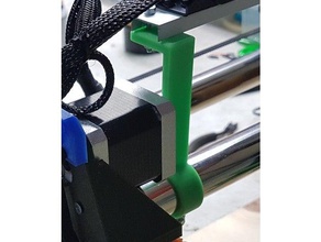 cablechain tutucu x 3d yazıcı parçaları mpcnc 3d print model - Mito3D