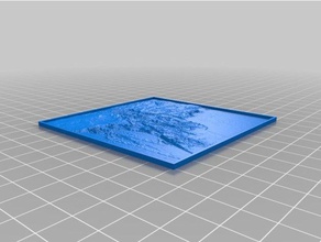 meine angepasste lithophane zumbi 2d-Kunst kundengebundene 3d print model - Mito3D