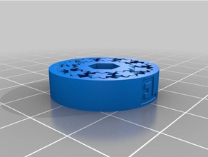 my customized gear bearing parts 3d print model - Mito3D