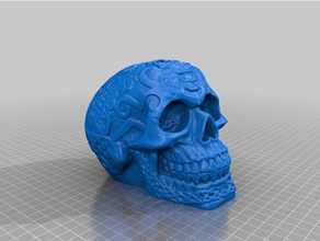 cranio vape dual 18650 serie mod box bla l'elettronica 3d print model - Mito3D
