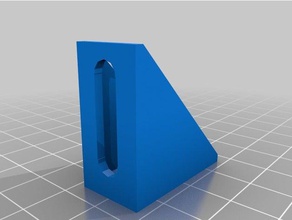 minha personalizado l-suporte peças de substituição 3d print model - Mito3D