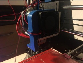 ventilador de capa - ctc prusa i3 pro b Impresora 3d accesorios 3d print model - Mito3D